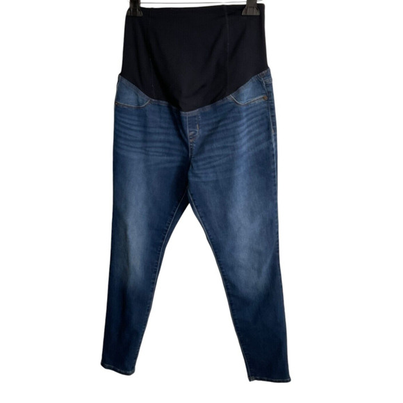 Isabel Maternity by Ingrid and Isabel Skinny Jeans Size 8/29R Stretch Panel - Picture 1 of 12